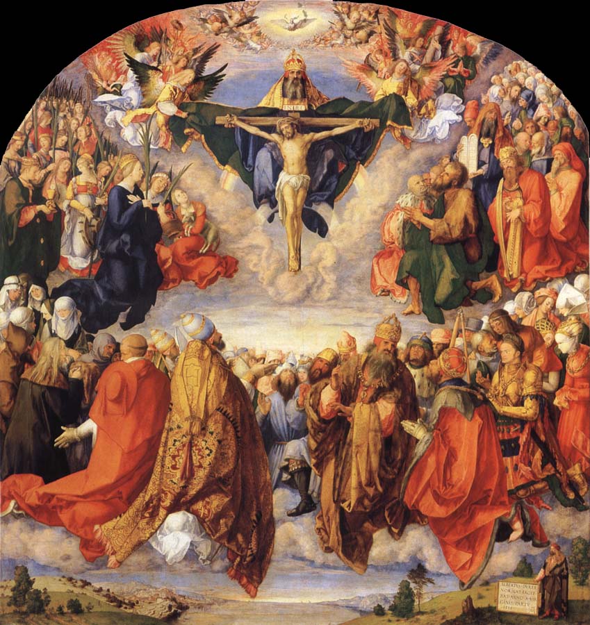 The All Saints altarpiece